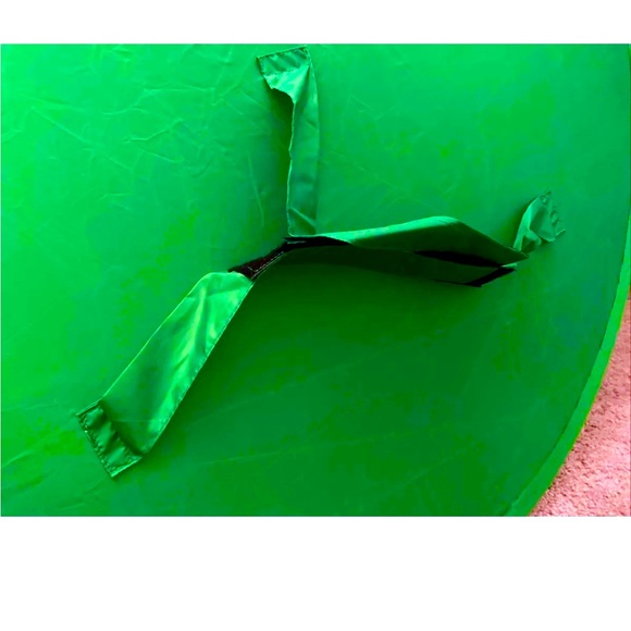 Titan Gaming Chair Green Screen for Streaming Circular 42.9" Diameter Folding - Picture 7 of 9